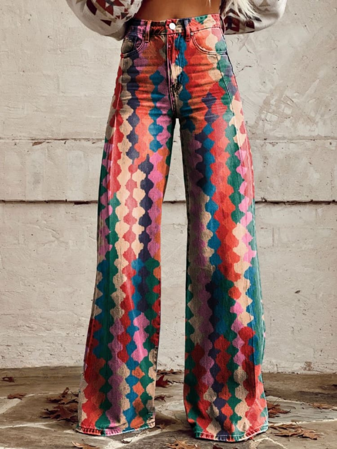Leonie - Vintage wide trousers