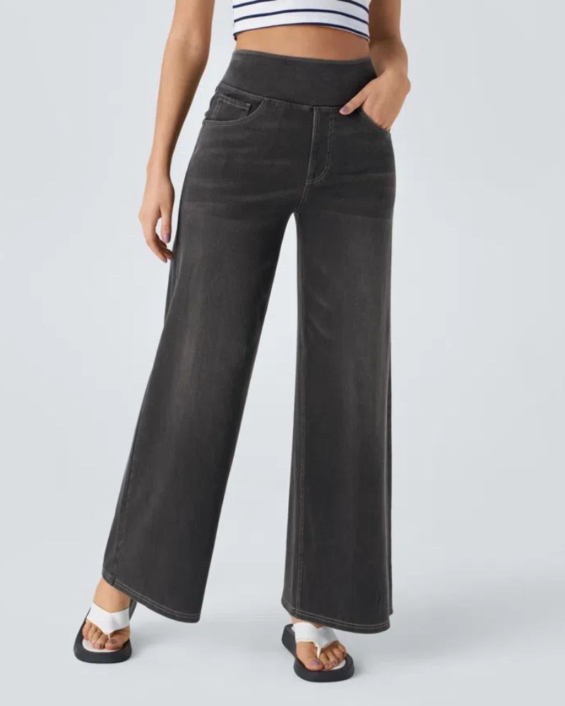 Nova | High waist wide jeans