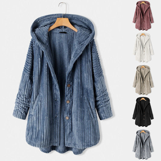 Manuela - winter jacket with cuffs