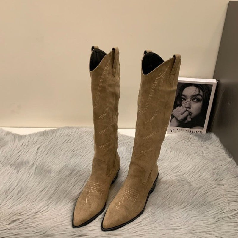 Stella - Elegant slip-on winter boots