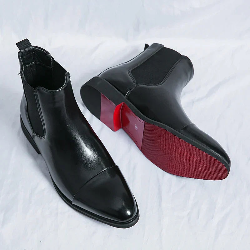 CARRACCI - Leather Chelsea boots