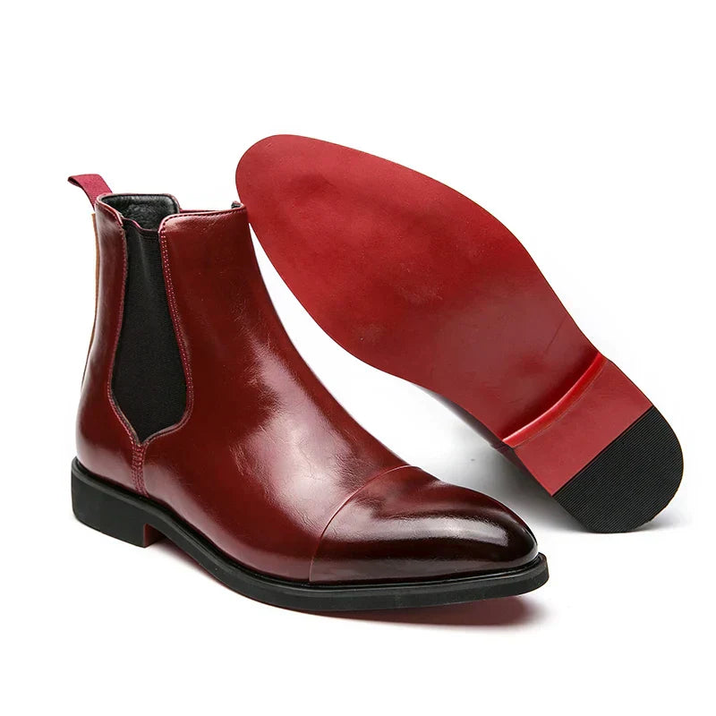 CARRACCI - Leather Chelsea boots