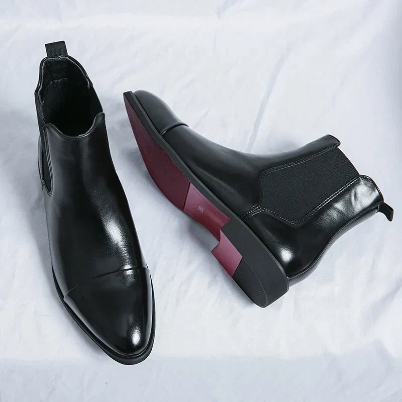 CARRACCI - Leather Chelsea boots
